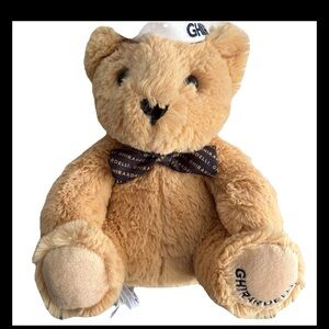 Ghirardelli Tan Plush Teddy Bear named Caramel